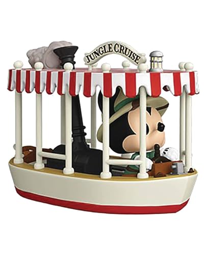 Funko Pop! Rides: Jungle Cruise Boat Cruise - Skipper Mickey mit Boat - Vinyl-Sammelfigur - Geschenkidee - Offizielle Handelswaren - Spielzeug Für Kinder und Erwachsene - Movies Fans von Funko