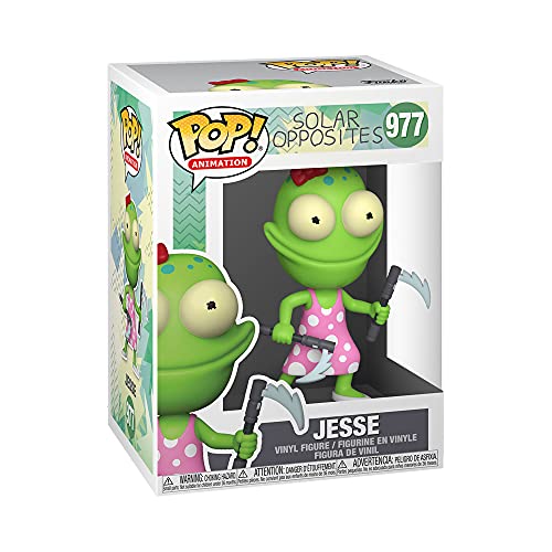 Funko Pop! Animation: Solar Opposites - Jesse - Vinyl-Sammelfigur - Geschenkidee - Offizielle Handelswaren - Spielzeug Für Kinder und Erwachsene - TV Fans - Modellfigur Für Sammler und Display von Funko