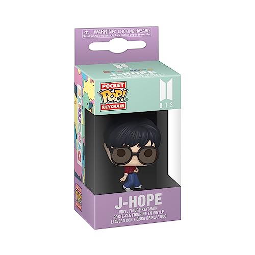 Funko Pop! Keychain: BTS - Dynamite - J-Hope - Neuartiger Schlüsselanhänger - Vinyl-Minifigur Zum Sammeln - Strumpffüller - Geschenkidee - Offizielle Handelswaren - Music Fans - Minifigur von Funko