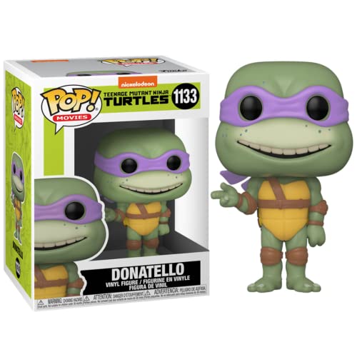 Funko POP! Movies: Teenage Mutant Ninja Turtles (TMNT) 2- Donatello - TMNT 2: Secret Of The Ooze (1991) - Vinyl-Sammelfigur - Geschenkidee - Offizielle Handelswaren - Movies Fans von Funko