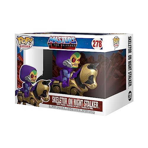 Funko Pop! Rides: Masters of The Universe - Skeletor mit Night Stalker - Vinyl-Sammelfigur - Geschenkidee - Offizielle Handelswaren - Spielzeug Für Kinder und Erwachsene - TV Fans von Funko