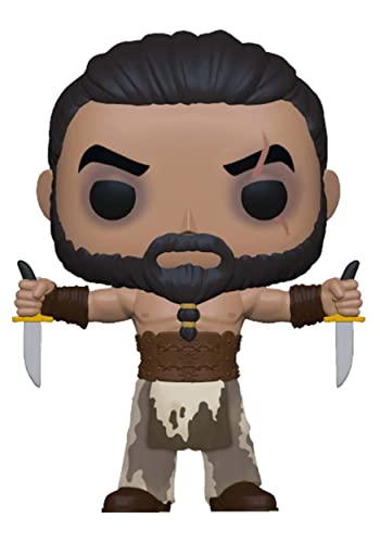 Funko Pop! TV: GOT - Khal Drogo mit Daggers - Game of Thrones - Vinyl-Sammelfigur - Geschenkidee - Offizielle Handelswaren - Spielzeug Für Kinder und Erwachsene - TV Fans von Funko