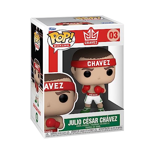 Funko Pop! Boxing: Julio Cesar Chavez César Chávez - Vinyl-Sammelfigur - Geschenkidee - Offizielle Handelswaren - Spielzeug Für Kinder und Erwachsene - Sports Fans - Modellfigur Für Sammler von Funko