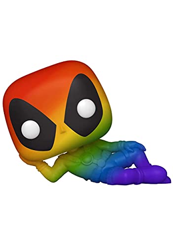 Funko Pop! Marvel: Pride - Deadpool - Regenbogen - Vinyl-Sammelfigur - Geschenkidee - Offizielle Handelswaren - Spielzeug Für Kinder und Erwachsene - Comic Books Fans - Modellfigur Für Sammler von Funko