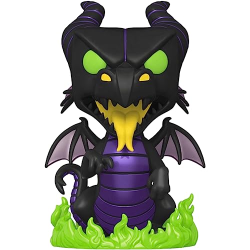 Funko Pop! Jumbo: Villains - Maleficent Dragon - Disney Villains - Vinyl-Sammelfigur - Geschenkidee - Offizielle Handelswaren - Spielzeug Für Kinder und Erwachsene - Movies Fans von Funko