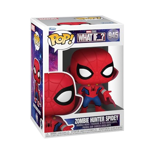 Funko Pop! Marvel - What If - Zombie Hunter Spidey - Marvel What If - Vinyl-Sammelfigur - Geschenkidee - Offizielle Handelswaren - Spielzeug Für Kinder und Erwachsene - TV Fans von Funko