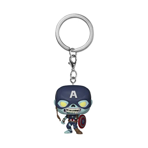 Funko POP! Keychain: What If - Keychain 1 - Marvel What If - Neuartiger Schlüsselanhänger - Vinyl-Minifigur Zum Sammeln - Strumpffüller - Geschenkidee - Offizielle Handelswaren - TV Fans von Funko