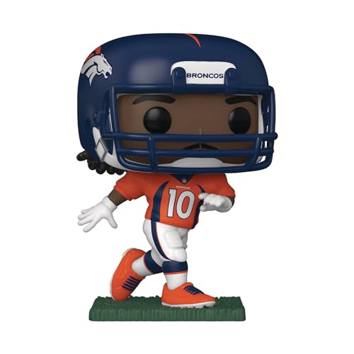 Funko Pop! NFL: Broncos - Jerry Jeudy - (Home Uniform) - Vinyl-Sammelfigur - Geschenkidee - Offizielle Handelswaren - Spielzeug Für Kinder und Erwachsene - Sports Fans - Modellfigur Für Sammler von Funko