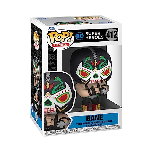 Funko Pop! Heroes: Dia De Los DC - Bane - DC Comics - Vinyl-Sammelfigur - Geschenkidee - Offizielle Handelswaren - Spielzeug Für Kinder und Erwachsene - Comic Books Fans von Funko