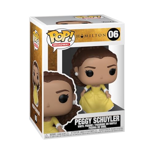 Funko Pop! Broadway: Hamilton - Peggy Schuyler - Vinyl-Sammelfigur - Geschenkidee - Offizielle Handelswaren - Spielzeug Für Kinder und Erwachsene - Modellfigur Für Sammler und Display von Funko