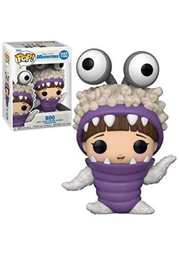 Funko Pop! Disney Pixar: Monsters Inc 20th - Boo mit Hood Up - Monster AG, die - Vinyl-Sammelfigur - Geschenkidee - Offizielle Handelswaren - Spielzeug Für Kinder und Erwachsene - Movies Fans von Funko