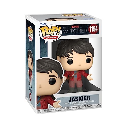 Funko Pop! TV: Witcher - Jaskier - (Red Outfit) - Rittersporn - The Witcher - der Hexer - Vinyl-Sammelfigur - Geschenkidee - Offizielle Handelswaren - Spielzeug Für Kinder und Erwachsene - TV Fans von Funko