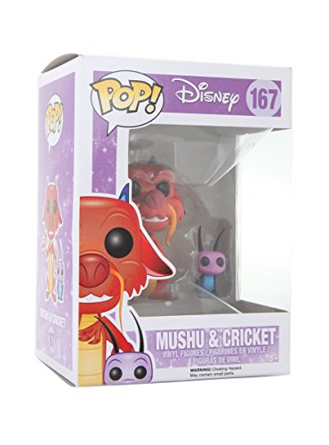 Funko 5898 POP! Vinylfigur: Mulan: Mushu und CRI-Kee von Funko