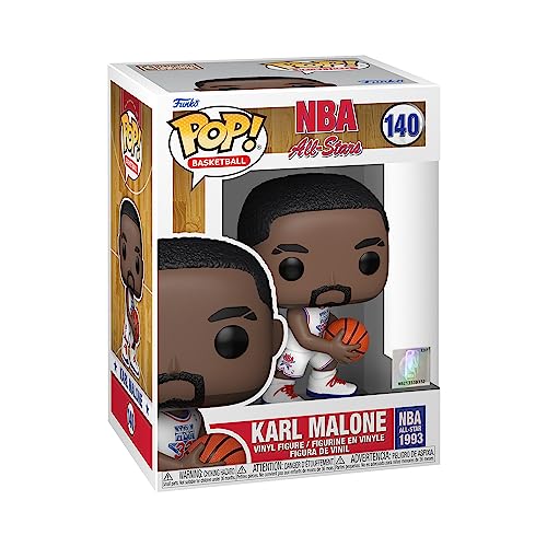 Funko Pop! NBA Legends-Karl Malone - (White All Star Uni 1993) - Vinyl-Sammelfigur - Geschenkidee - Offizielle Handelswaren - Spielzeug Für Kinder und Erwachsene - Sports Fans von Funko