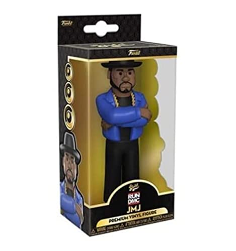 Funko Vinyl Gold 5": Run DMC - Jam Master Jay - Sammelbare Vinyl-Actionfigur - Geschenkidee Zum Geburtstag - Offizielle Handelswaren - Ideales Spielzeug Für Music Fans - Für Ihre Sammlung und Display von Funko