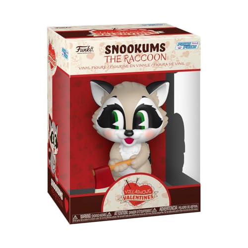 Funko Vinyl Figure: Villainous Valentines - Raccoon - Vinyl-Sammelfigur - Geschenkidee - Offizielle Handelswaren - Spielzeug Für Kinder und Erwachsene - Modellfigur Für Sammler und Display von Funko