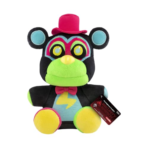 Funko Plush: Five Nights at Freddy's (FNAF) Security - 7" Glamrock Freddy Fazbear - Freddy Fazbear - Plüschtier - Geschenkidee Zum Geburtstag - Offizielle Handelswaren - Gefüllt von Funko