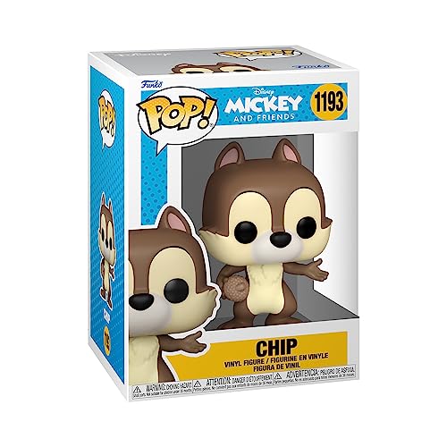 Funko Pop! Disney: Classics - Chip - Vinyl-Sammelfigur - Geschenkidee - Offizielle Handelswaren - Spielzeug Für Kinder und Erwachsene - Modellfigur Für Sammler und Display von Funko