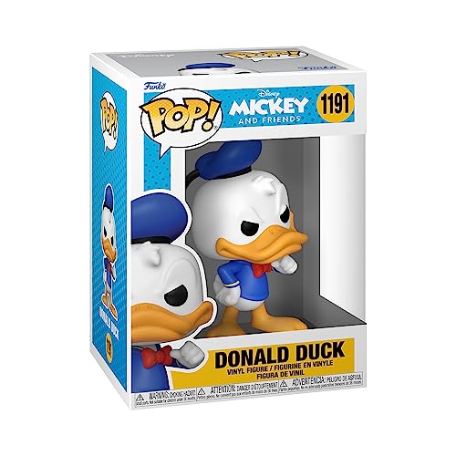 Funko Pop! Disney: Classics - Donald Duck - Vinyl-Sammelfigur - Geschenkidee - Offizielle Handelswaren - Spielzeug Für Kinder und Erwachsene - Modellfigur Für Sammler und Display von Funko