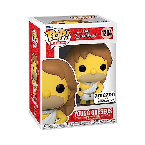 Funko Pop! Animation: Simpsons - Buff Homer Simpson - The Simpsons - Amazon-Exklusiv - Vinyl-Sammelfigur - Geschenkidee - Offizielle Handelswaren - Spielzeug Für Kinder und Erwachsene - TV Fans von Funko