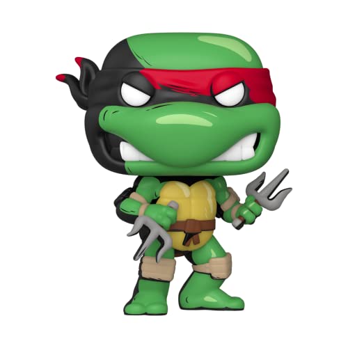 Funko TMNT Pop Comics Rapael PX Vinyl-Figur mit Schwarz- und Weißverschluss von Funko