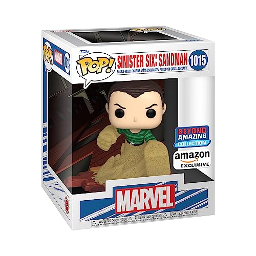 Funko Pop! Deluxe: Marvel Sinister 6 - Sandman - Marvel Comics - Amazon-Exklusiv - Vinyl-Sammelfigur - Geschenkidee - Offizielle Handelswaren - Spielzeug Für Kinder und Erwachsene von Funko