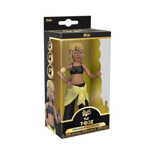 Funko Vinyl Gold 5": TLC - Tionne T-Boz Watkins - T-Boz - Sammelbare Vinyl-Actionfigur - Geschenkidee Zum Geburtstag - Offizielle Handelswaren - Ideales Spielzeug Für Music Fans - Für Ihre Sammlung von Funko