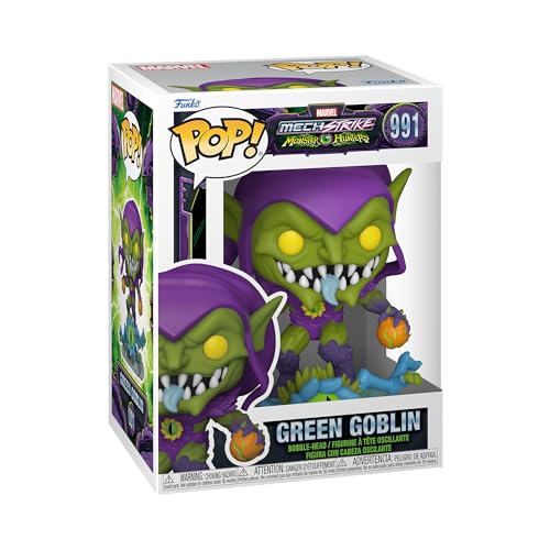 Funko Pop! Marvel: Monster Hunters - Green Goblin - Marvel Comics - Vinyl-Sammelfigur - Geschenkidee - Offizielle Handelswaren - Spielzeug Für Kinder und Erwachsene - Comic Books Fans von Funko