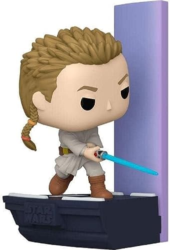 Funko Pop! Deluxe: Star Wars - Obi-Wan Kenobi - Duel of The Fates - Obi Wan - Amazon-Exklusiv - Vinyl-Sammelfigur - Geschenkidee - Offizielle Handelswaren - Spielzeug Für Kinder und Erwachsene von Funko