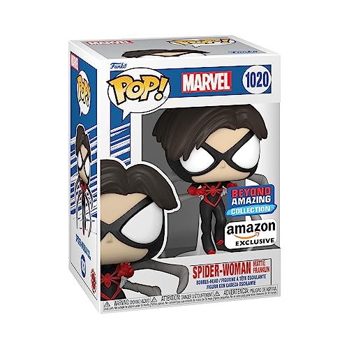 Funko Pop! Marvel: Year of The Spider - Spider-Woman - (Mattie) - Marvel Comics - Amazon-Exklusiv - Vinyl-Sammelfigur - Geschenkidee - Offizielle Handelswaren - Comic Books Fans von Funko