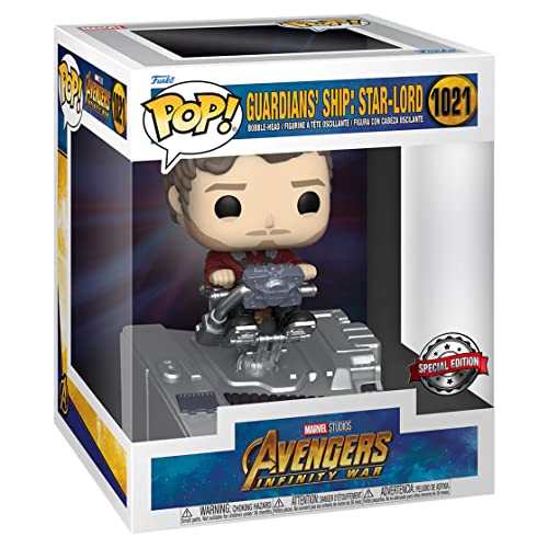 Funko 63207 Avengers 3: Infinity War Star-Lord Actionfigur, Sterne, Mehrfarbig, Deluxe von Funko