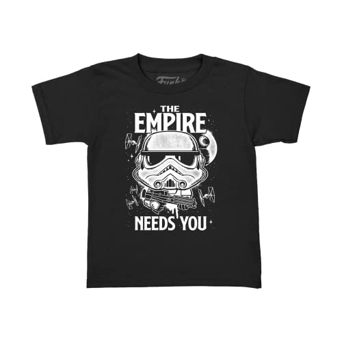 Funko Pocket POP! & Tee: SW - Stormtrooper - XL - Für Kinder - Sturmtruppler - Star Wars - T-Shirt - Kleidung Mit Vinyl-Minifigur Zum Sammeln - Geschenkidee - Spielzeug Und Kurzärmeliges Top Männer von Funko