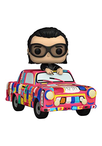 Funko Pop! Ride Super Deluxe: U2-AB Car mit Bono - Vinyl-Sammelfigur - Geschenkidee - Offizielle Handelswaren - Spielzeug Für Kinder und Erwachsene - Music Fans - Modellfigur Für Sammler und Display von Funko