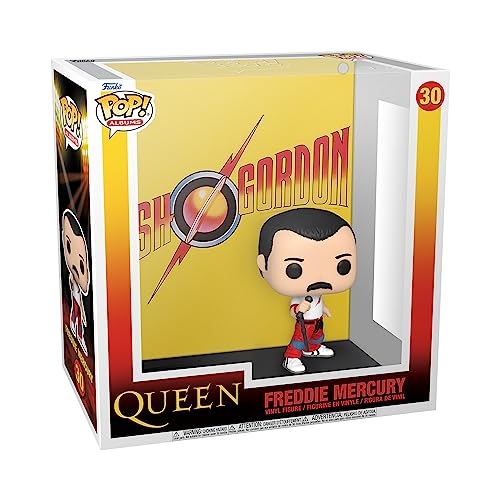 Funko Pop! Albums: Queen - Freddie Mercury - Flash Gordon - Vinyl-Sammelfigur - Geschenkidee - Offizielle Handelswaren - Spielzeug Für Kinder und Erwachsene - Modellfigur Für Sammler und Display von Funko