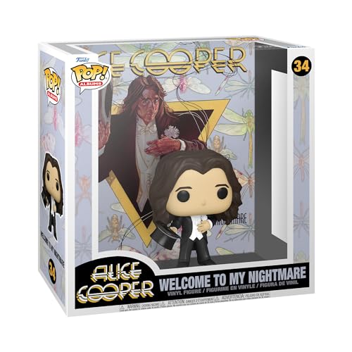 Funko Pop! Albums: Alice Cooper - WTMN - Vinyl-Sammelfigur - Geschenkidee - Offizielle Handelswaren - Spielzeug Für Kinder und Erwachsene - Modellfigur Für Sammler und Display von Funko