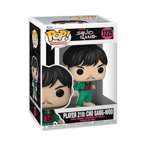 Funko Pop! TV: Squid Game - Sang-Woo 218 - Vinyl-Sammelfigur - Geschenkidee - Offizielle Handelswaren - Spielzeug Für Kinder und Erwachsene - TV Fans - Modellfigur Für Sammler und Display von Funko