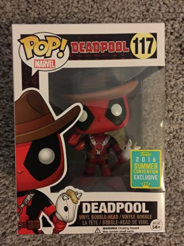 Funko 7493 - Pop Vinyl Figure 117, Deadpool Cowboy Edition von Funko