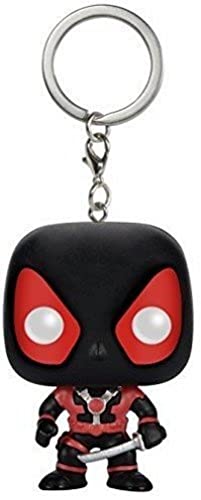 Funko 7512 Schlüsselanhänger Figur Marvel Black Deadpool von Funko