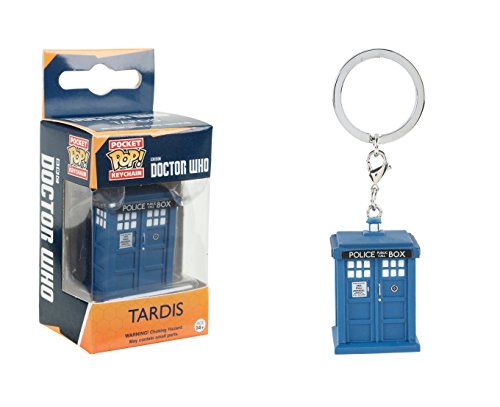 Funko 8689-PDQ Schlüsselanhänger Figur "Doctor Who: TARDIS" von Funko