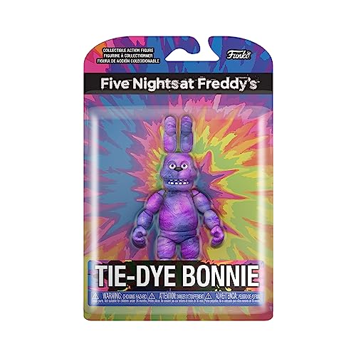 Funko Action Figure 5": Five Nights at Freddy's (FNAF) Tiedye - Bonnie The Rabbit - Sammlerstück - Geschenkidee - Offizielle Handelswaren - Für Jungen, Mädchen, Kinder & Erwachsene - Video Games Fans von Funko