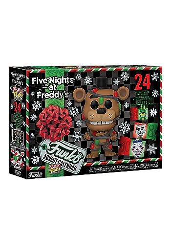 Funko Advent Calendar: Five Nights At Freddy's (FNAF) 2023-24 Tage der Überraschung - Vinyl-Minifigur Zum Sammelns - Mystery Box - Geschenkidee - Feiertage zu Weihnachten von Funko