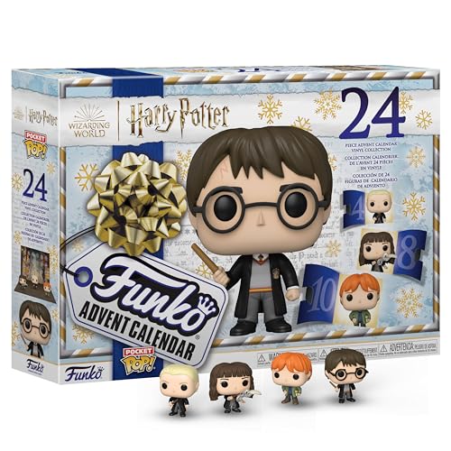 Funko Advent Calendar: Harry Potter - Rubeus Hagrid - 24 Tage der Überraschung - Vinyl-Minifigur Zum Sammelns - Mystery Box - Geschenkidee - Feiertage zu Weihnachten Für Mädchen, Jungen von Funko