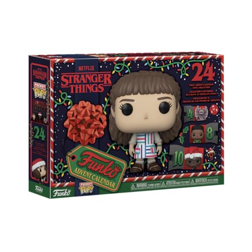 Funko Advent Calendar: Stranger Things 2024-24 Tage der Überraschung - Vinyl-Minifigur Zum Sammelns - Mystery Box - Geschenkidee - Feiertage zu Weihnachten Für Mädchen, Jungen von Funko