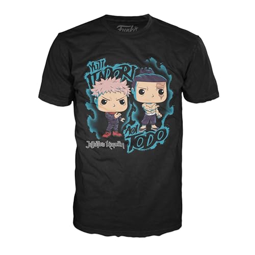 Funko Boxed Tee: JJK - Yuji & Aoi - L - T-Shirt - Kleidung - Geschenkidee - Kurzärmeliges Top Für Erwachsene Männer Und Frauen - Offizielle Handelswaren Fans von Funko