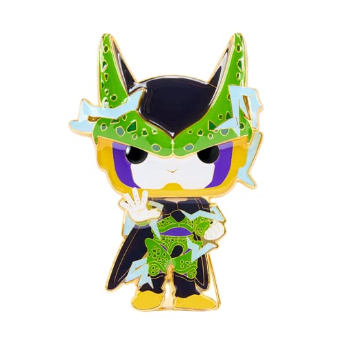 Loungefly POP! Large Enamel Pin Anime: DBZ - Gohan - Perfect Cell Chase Group - Dragon Ball Z Emaille-Nadeln - Niedliche Brosche Zum Sammeln - Für Rucksäcke & Taschen - Geschenkidee von Funko