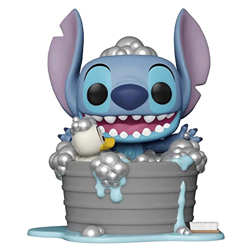 Funko Disney Pop! Deluxe Vinyl Figur Stitch in Bathtub 9 cm von Funko