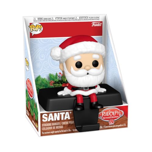 Funko Edge-Sitter: Rudolph - Weihnachtsmann - Sammelfigur aus Vinyl - Geschenkidee - Offizielle Merchandise - Spielzeug für Kinder & Erwachsene - Filmfans - Modellfigur für Sammler und Display Funko Edge-Sitter: Rudolph - Weihnachtsmann - Sammelfigur aus Vinyl - Geschenkidee - Offizielle Merchandise - Spielzeug für Kinder & Erwachsene - Filmfans - Modellfigur für Sammler und Display von Funko