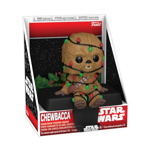 Funko Edge-Sitter: Star Wars - Chewbacca - Sammelfigur aus Vinyl - Geschenkidee - Offizielle Merchandise - Spielzeug für Kinder & Erwachsene - Filmfans - Modellfigur für Sammler und Display von Funko