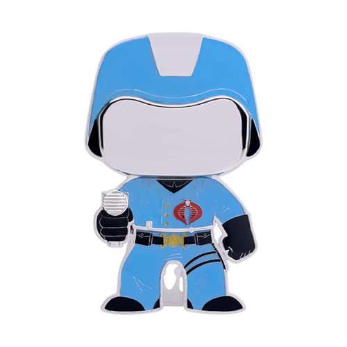 Loungefly POP! Large Enamel Pin GI JOE: Cobra Commander - G.I. Joe Emaille-Nadeln - Niedliche Brosche Zum Sammeln - Für Rucksäcke & Taschen - Geschenkidee - Offizielle Handelswaren - TV Fans von Funko