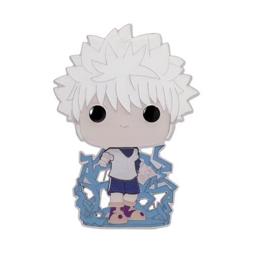 Funko Pop! Large Enamel Pin HUNTERxHUNTER: Killua Zoldyck Chase - Hunter X Hunter (HXH) Emaille-Nadeln - Niedliche Brosche Zum Sammeln - Für Rucksäcke & Taschen - Geschenkidee - Anime Fans von Funko